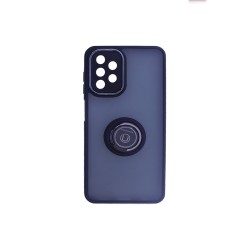 Case with Support Ring for Samsung Galaxy A13 5G Smoked Black Case with Support Ring for Samsung Galaxy A13 5G Smoked Black
